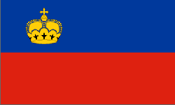 列支敦士登国旗